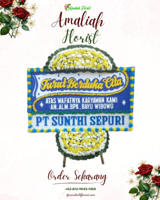 Papan Bunga Duka di Toli Toli