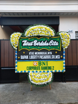 Papan Bunga Duka di Toli Toli