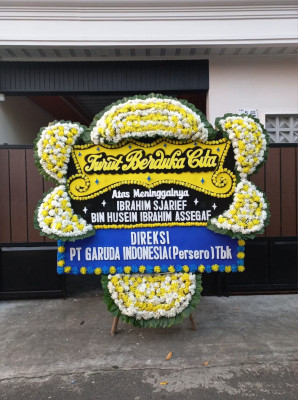 Papan Bunga Duka di Toli Toli