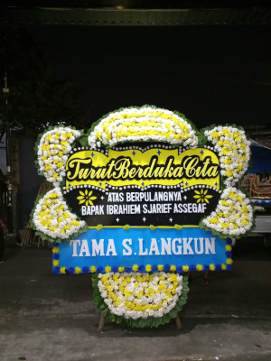 Papan Bunga Duka di Toli Toli