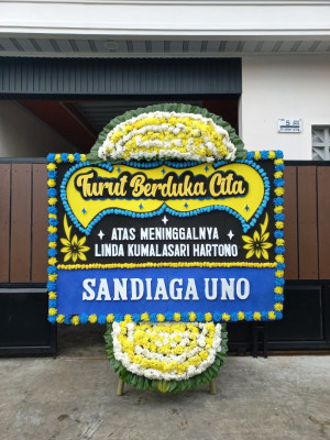 Papan Bunga Duka di Toli Toli
